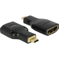 micro-HDMI-D male naar HDMI-A female adapter Adapter