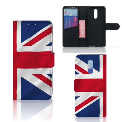 Nokia 3.2 Bookstyle Case Groot-Brittannië