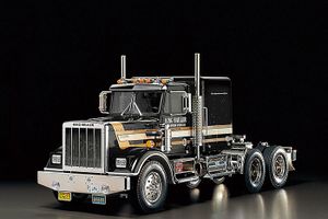 Tamiya King Hauler radiografisch bestuurbaar model Vrachtwagen met oplegger Elektromotor 1:14