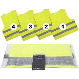 LifeHammer 10474 SAFETY VEST ULTRA Veiligheidshesje (4x) Volwassene