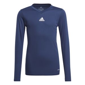 adidas Team Base Ondershirt Lange Mouwen Kids Donkerblauw