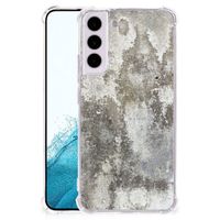 Samsung Galaxy S22 Anti-Shock Hoesje Beton Print