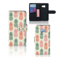 Samsung Galaxy A3 2017 Book Cover Ananas