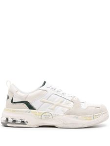 Premiata baskets Drake à lacets - Blanc