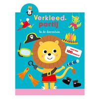 Boek Specials Nederland BV Verkleedpartij Stickerboek: In de Dierentuin - thumbnail