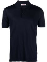 Orlebar Brown Jarrett fine-knit polo shirt - Bleu - thumbnail