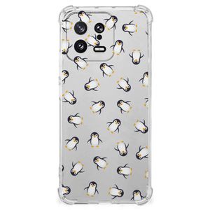 Doorzichtige Silicone Hoesje voor Xiaomi 13 Pinguïn