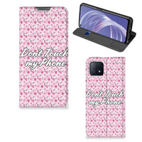 OPPO A73 5G Design Case Flowers Pink DTMP