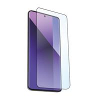 Muvit Recycletek Displaybeschermfolie voor Samsung Galaxy S25/S24, vlak gehard glas, zwarte lijst