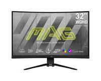 MSI MAG 325CQRXFDE Gaming monitor Energielabel G (A - G) 80 cm (31.5 inch) 2560 x 1440 Pixel 16:9 1 ms HDMI, DisplayPort, Hoofdtelefoonaansluiting, USB 2.0, - thumbnail