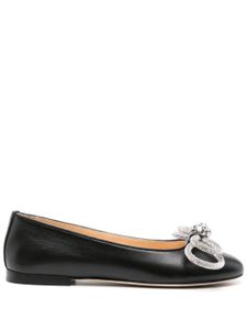 MACH & MACH ballerines Double Bow - Noir