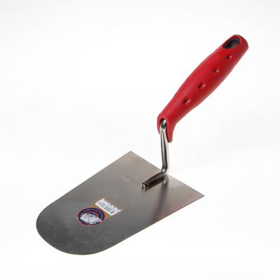 Metselmeisje Stucadoorstroffel roestvaststaal softgrip rond 180mm