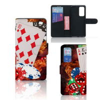 Huawei P40 Wallet Case met Pasjes Casino - thumbnail