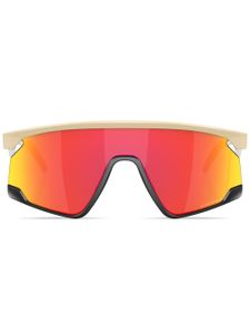 Oakley lunettes de soleil BXTR à monture oversize - Marron