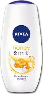 Nivea Shower Cream Honey & Milk - 250 ml