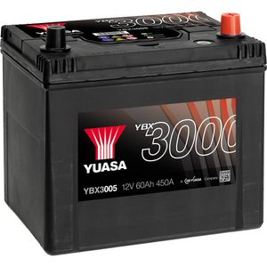 Yuasa SMF YBX3005 Autoaccu 60 Ah Pooltype: T1