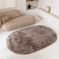 Vloerkleed Comfy Ovaal Taupe - Grandstone - 150x230 cm - Dekbed-Discounter.nl - thumbnail