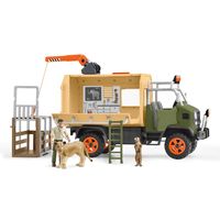 Schleich Wild Life - Grote truck dierenambulance speelgoedvoertuig - thumbnail