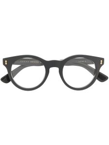 Gucci Eyewear lunettes de vue à monture ronde - Noir