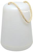 Eurotrail tafellamp Stone led 10,5 x 15 cm ABS wit