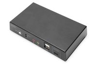 Digitus DS-12901 KVM-switch 2 poorten HDMI Toetsenbord, USB 1920 x 1080 Pixel, 1920 x 1200 Pixel, 1920 x 1280 Pixel, 1920 x 1440 Pixel, 2560 x 1080 Pixel, 2560 - thumbnail