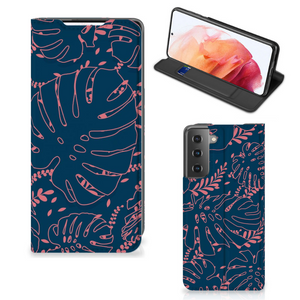 Samsung Galaxy S21 Smart Cover Palm Leaves