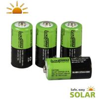 Luxform Oplaadbare Batterij 4X 300 MAH 2/3 AAA 1,2V voor solarlampen 9750