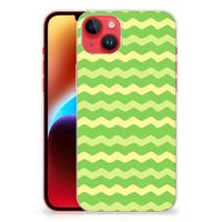 iPhone 14 Plus TPU bumper Waves Green