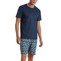 Calida Relax Imprint O Neck Short Pyjama - thumbnail