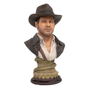 Indiana Jones: Raiders Of The Lost Ark Legends In 3D Bust 1/2 Indiana Jones 25 Cm