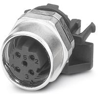 Phoenix Contact 1542619 Sensor/actuator steekconnector M12 Aantal polen: 4 Bus, inbouw 10 stuk(s) - thumbnail