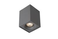 Lucide BENTOO-LED - Plafondspot - LED Dimb. - GU10-1x5W 3000K - Grijs