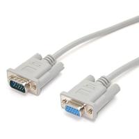 StarTech.com 15ft VGA Monitor Verlengkabel - HD15 M/F - Ondersteunt resoluties tot 800x600 (MXT105), Wit