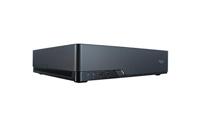 Fractal Design Node 202 - Zwart - Compacte mini-ITX-computerbehuizing met slank profiel en PCIE 3.0-uitbreidingskaart en Integra SFX 450w - Modulair interieur - USB 3.0