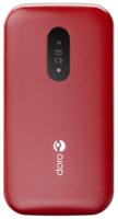 Doro 2820 - Eenvoudige Senioren Klaptelefoon - 4G - Rood/Wit - thumbnail