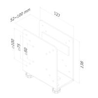 Neomounts by Newstar nuc/thin client houder - thumbnail