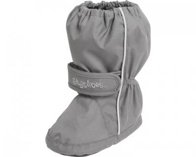 snowboots Thermo Bootie met klittenband junior grijs maat 22/23 snowboots Thermo Bootie met klittenband junior grijs maat 22/23