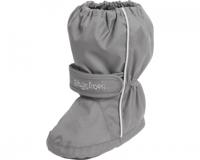 snowboots Thermo Bootie met klittenband junior grijs maat 22/23