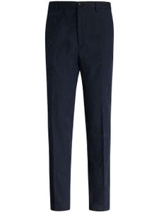 ETRO pantalon court à coupe slim - Bleu