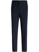 ETRO pantalon court à coupe slim - Bleu