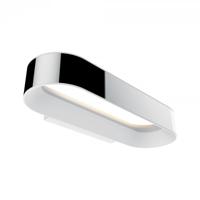 Paulmann Agena 70948 LED-wandlamp voor badkamer 20 W Warmwit Chroom, Wit (mat)