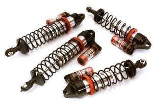 Integy Billet Machined Piggyback shock set - Traxxas Stampede 2WD