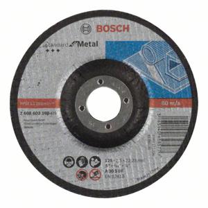 Bosch Accessories 2608603160 2608603160 Doorslijpschijf gebogen 125 mm 1 stuk(s) Staal