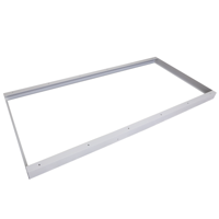 Opbouwframe voor LED panelen 60 x 120 cm kleur wit