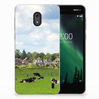 Nokia 2 TPU Hoesje Koeien - thumbnail