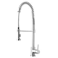 Keukenkraan Flex 70cm Mengkraan Rond RVS Eengreeps Draaibaar Uitloop met Handdouche