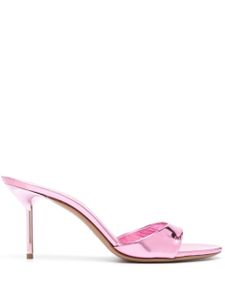 Paris Texas mules en cuir Lidia 70 mm - Rose