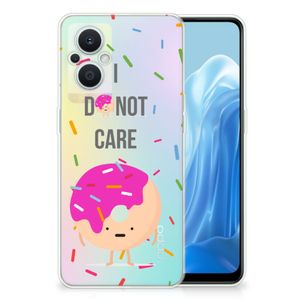 OPPO Reno8 Lite Siliconen Case Donut Roze