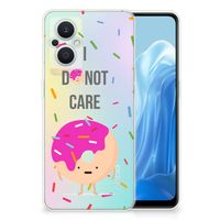 OPPO Reno8 Lite Siliconen Case Donut Roze - thumbnail