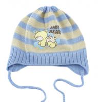 Aliap babymuts Babybear jongens katoen licht